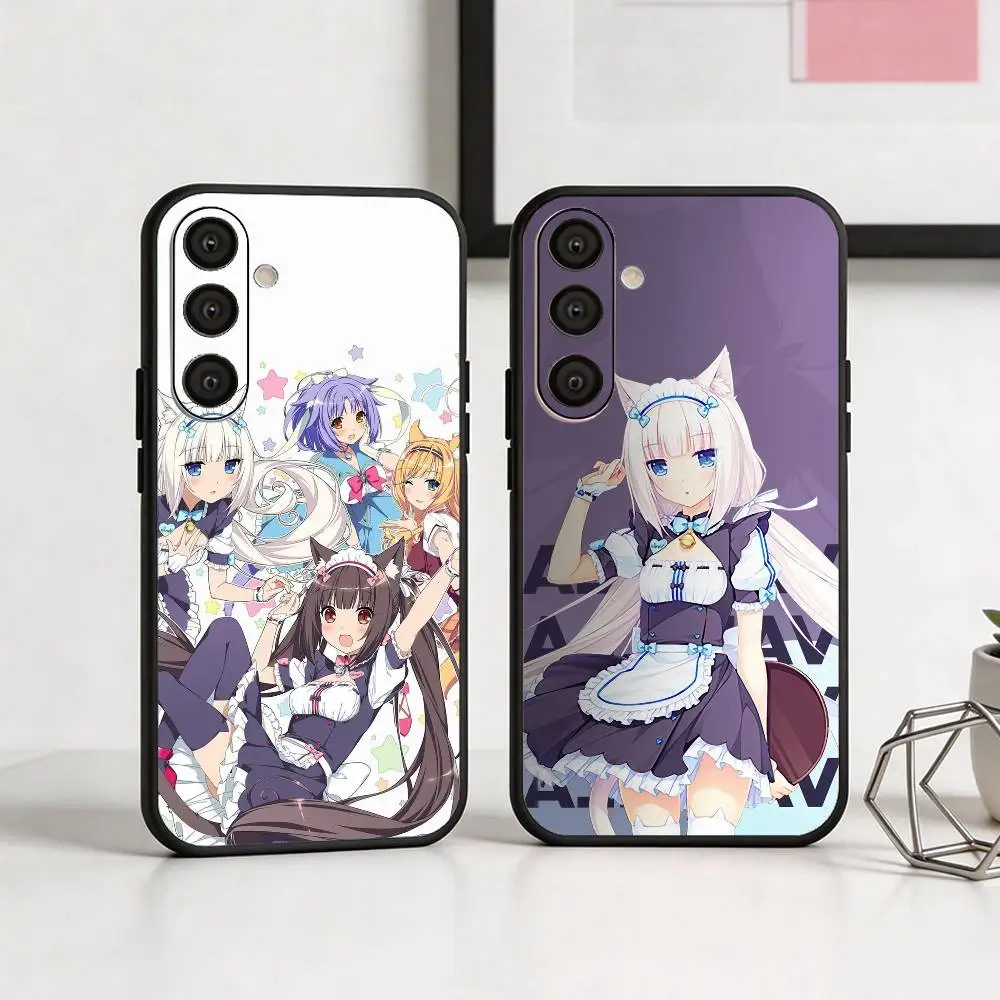 N-Nekopara girls Game Phone Case For Samsung A73,72,71,53,52,51,22,91,80, Soft Black Cover
N-Nekopara girls Game Phone Case For Samsung A73,72,71,53,52,51,22,91,80, Soft Black Cover