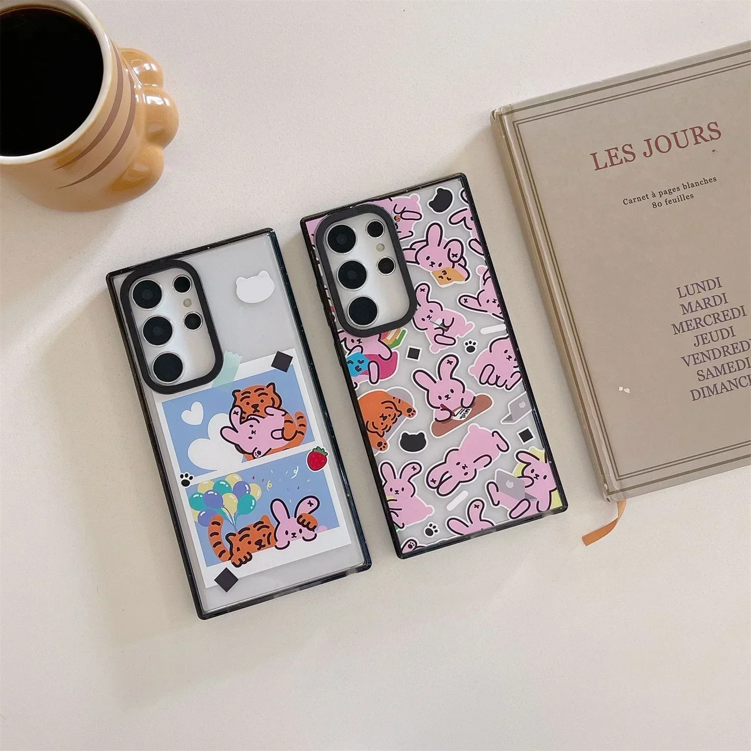 Rabbit Tiger Acrylic Black Border Case for Samsung Galaxy S22 S23 S24 S25 Ultra S22+ S23+ S24 Plus Cover Protective Shell
Rabbit Tiger Acrylic Black Border Case for Samsung Galaxy S22 S23 S24 S25 Ultra S22+ S23+ S24 Plus Cover Protective Shell