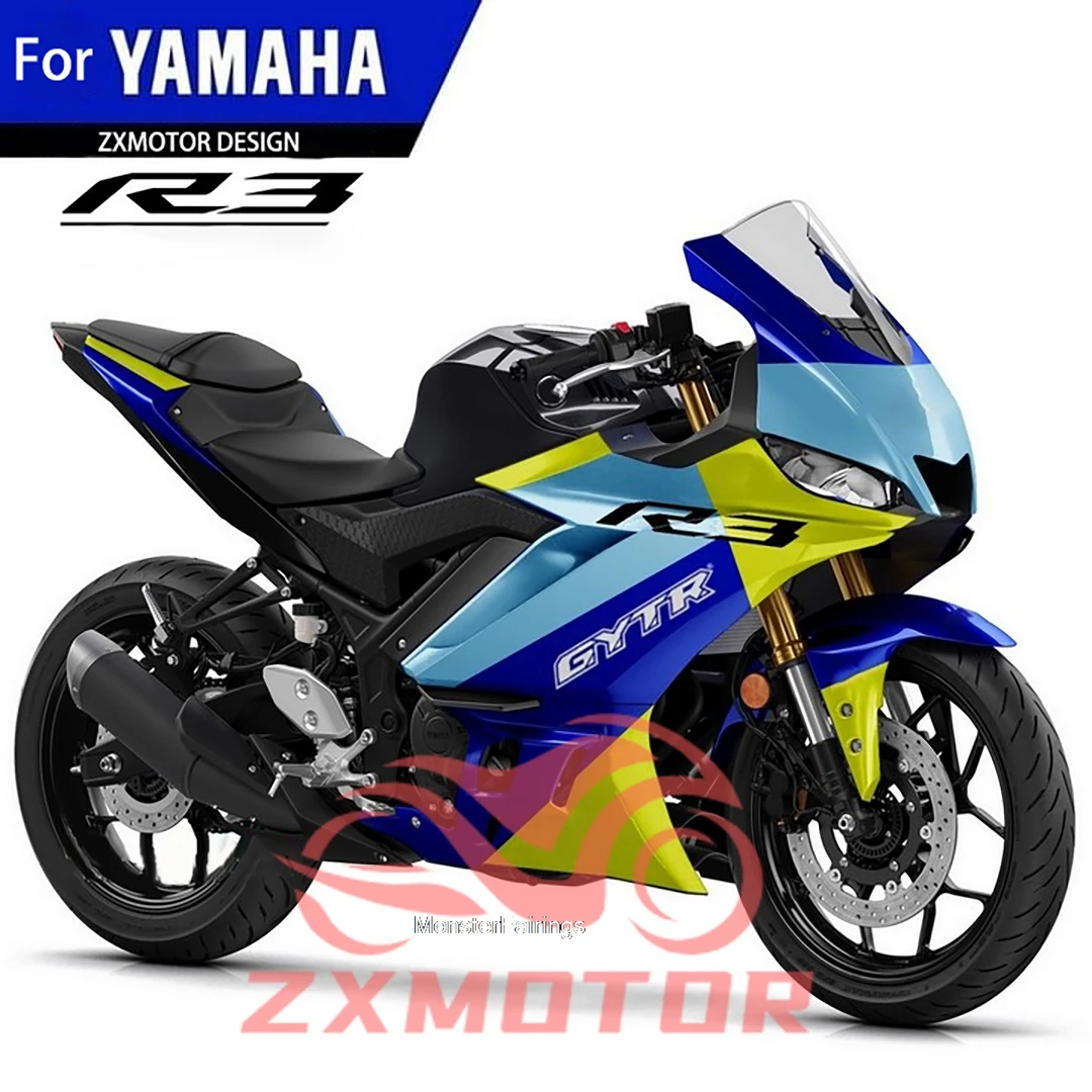 Designed Fairing Kit for YAMAHA R3 R25 2019 2020 2021 2022 2023 Motorcycle Racing Fairings YZF R3
Designed Fairing Kit for YAMAHA R3 R25 2019 2020 2021 2022 2023 Motorcycle Racing Fairings YZF R3