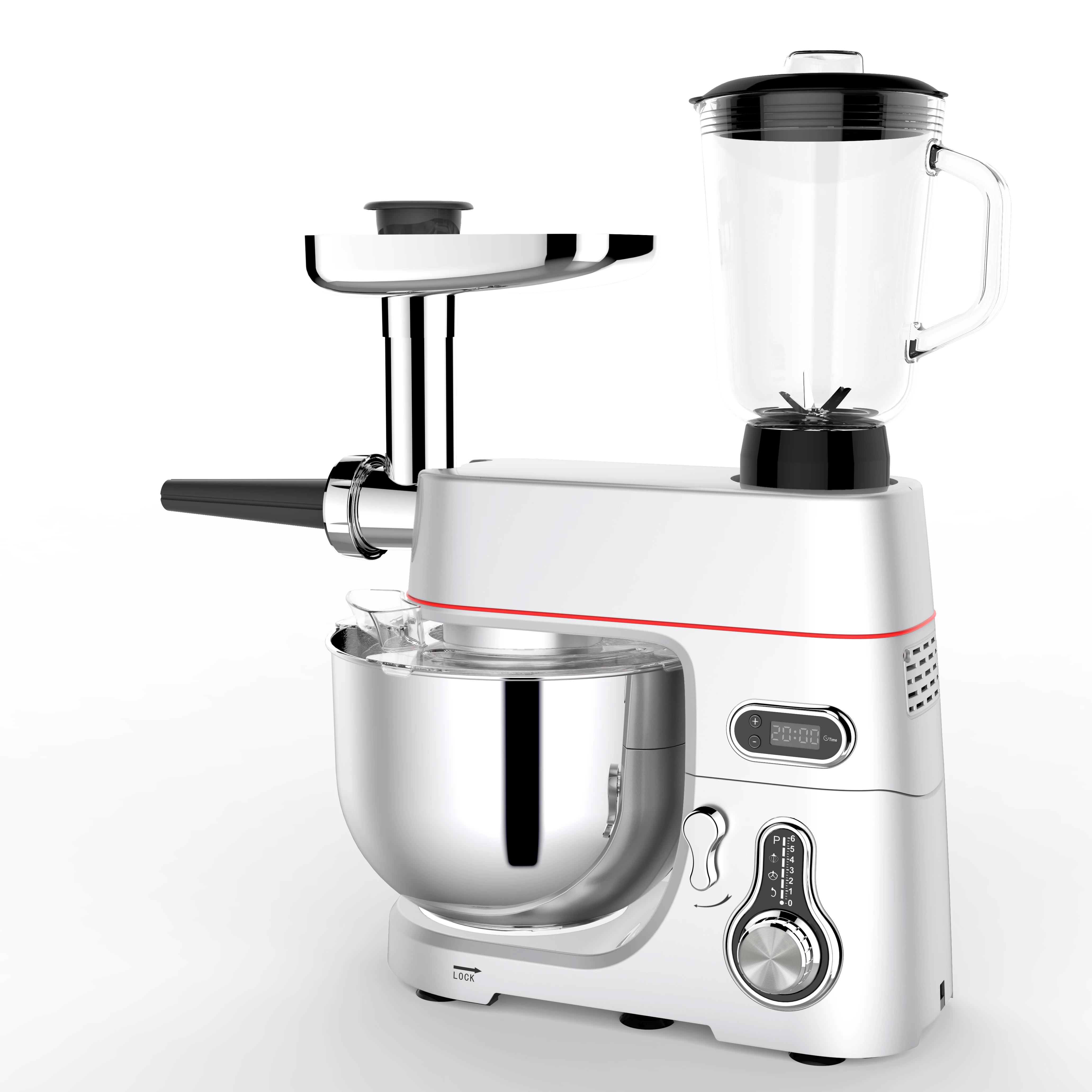 5 в 1, профессиональный миксер для торта, фруктов и мяса, подставка для еды для хлебобулочных изделий, электрический классический робот с двойными крючками для теста
5 в 1, профессиональный миксер для торта, фруктов и мяса, подставка для еды для хлебобулочных изделий, электрический классический робот с двойными крючками для теста