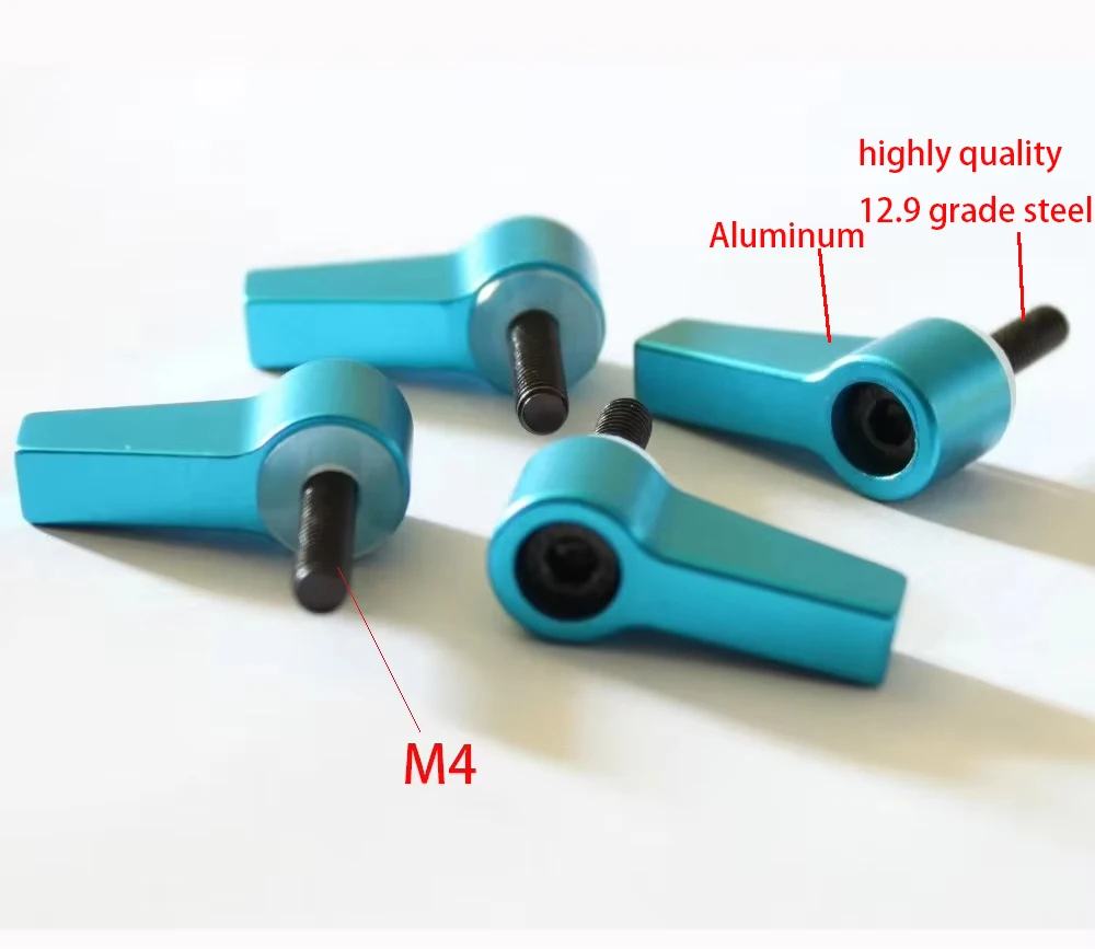 4pcs M4 Knob Thumb Screw L Shape Screw For 15mm Rod Rail Rig Clamp follow focus tripod camera,M4 blue head screws
4pcs M4 Knob Thumb Screw L Shape Screw For 15mm Rod Rail Rig Clamp follow focus tripod camera,M4 blue head screws