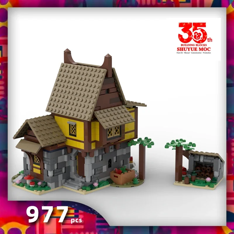 symoc Medieval Cottage medieval village house blocks city street view tower building blocks modular bricks moc dollshouse
symoc Medieval Cottage medieval village house blocks city street view tower building blocks modular bricks moc dollshouse