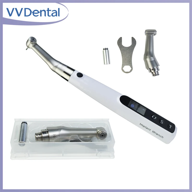 VVDental 360° Rotated Dental Implant Drills Torque Electric Wrench Dental Surgical Motor 20:1 Angle Low Speed Handpiece
VVDental 360° Rotated Dental Implant Drills Torque Electric Wrench Dental Surgical Motor 20:1 Angle Low Speed Handpiece