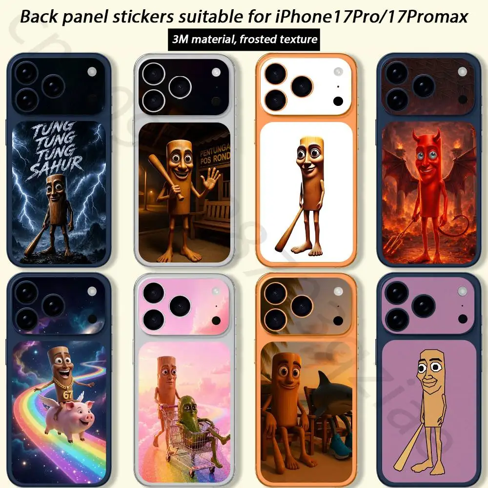 Funny Tung Tung Sahur For iPhone 17 pro Max 17 pro Full Cover Decal Skin Wrap 3D Colorful Rear Protective Sticker Film
Funny Tung Tung Sahur For iPhone 17 pro Max 17 pro Full Cover Decal Skin Wrap 3D Colorful Rear Protective Sticker Film