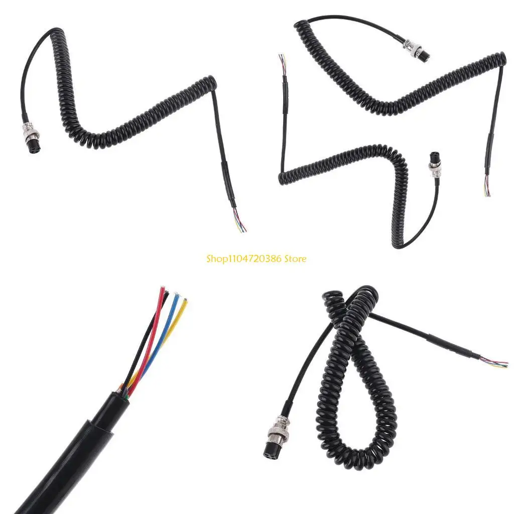K0EA CB Radio Speaker Mic Microphone Replacement 4 Pin Cable for PR550 PR3100 PR4000 MRHH100 Car Walkie Talkie
K0EA CB Radio Speaker Mic Microphone Replacement 4 Pin Cable for PR550 PR3100 PR4000 MRHH100 Car Walkie Talkie