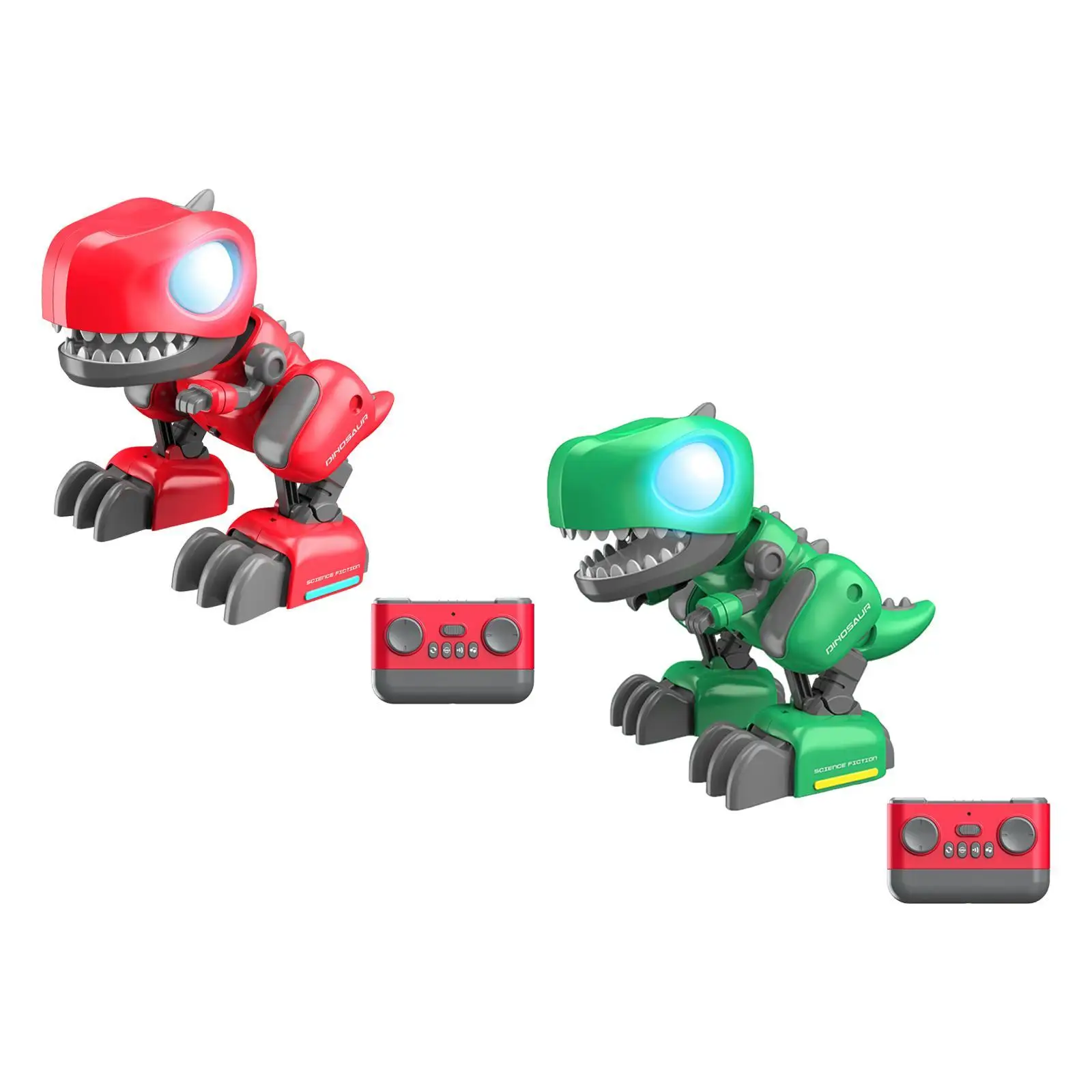 Mechanical Dinosaur Toy T Rex Assembling Toy LED Eyes Interactive Toy RC Animal
Mechanical Dinosaur Toy T Rex Assembling Toy LED Eyes Interactive Toy RC Animal