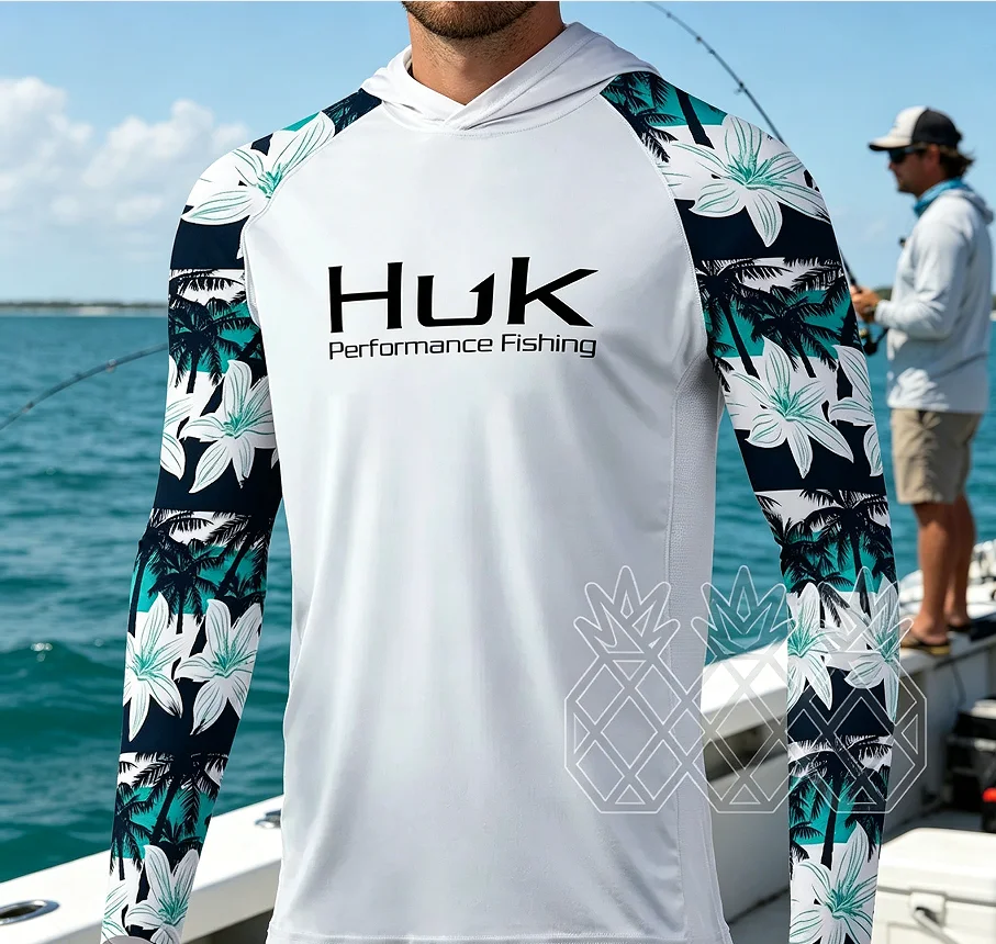 HUK Fishing Hoodie Men Fishing Clothes Summer Long Sleeve Fishing Suit Outdoor Sun Protection Breathable Angler Jersey Apparel
HUK Fishing Hoodie Men Fishing Clothes Summer Long Sleeve Fishing Suit Outdoor Sun Protection Breathable Angler Jersey Apparel