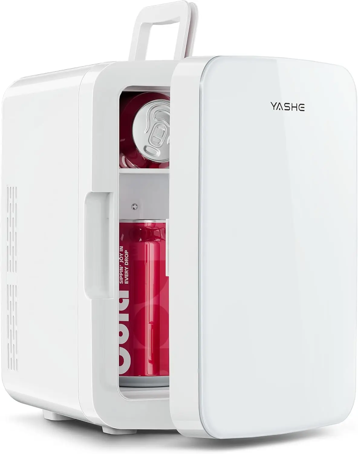 10L Portable Mini Fridge with Cooling & Heating, 12V/110V Power for Car, Office, Bedroom - White
10L Portable Mini Fridge with Cooling & Heating, 12V/110V Power for Car, Office, Bedroom - White