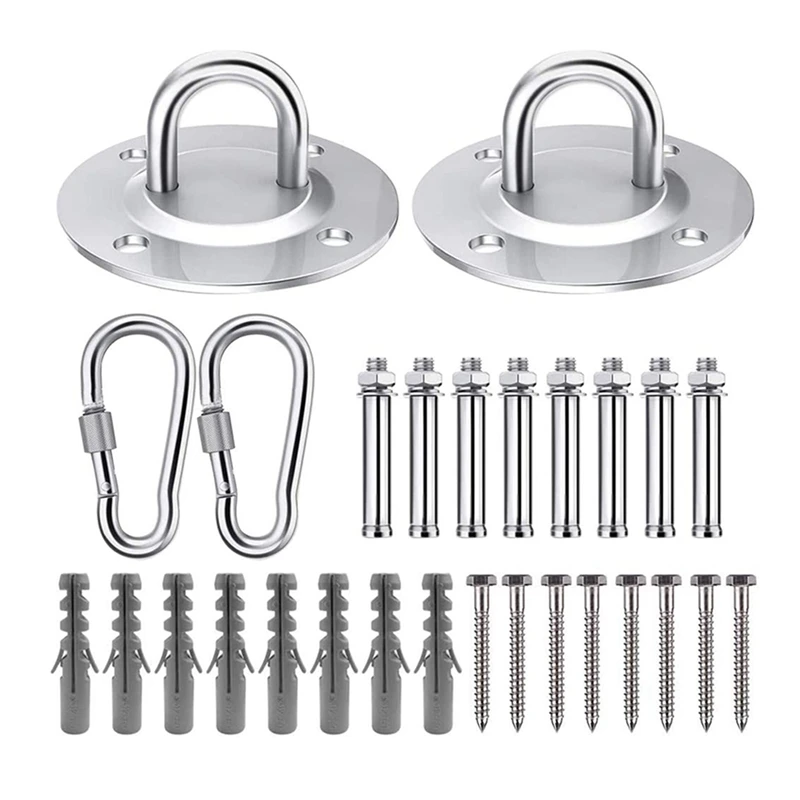 Stainless Steel Fixed Plate Hammock Sandbag Fixed Buckle Yoga Pilates Swing Fitness Hardware Accessories
Stainless Steel Fixed Plate Hammock Sandbag Fixed Buckle Yoga Pilates Swing Fitness Hardware Accessories