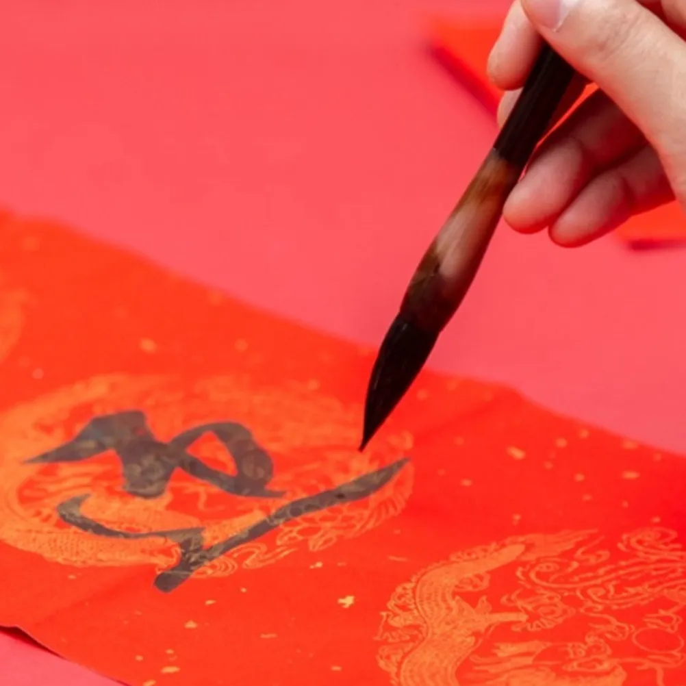 Бумага для куплетов, красная бумага Xuan, для Весеннего фестиваля, с ярким бронзовым узором, с эффектом блокировки чернил, медленное впитывание, гладкая поверхность
Бумага для куплетов, красная бумага Xuan, для Весеннего фестиваля, с ярким бронзовым узором, с эффектом блокировки чернил, медленное впитывание, гладкая поверхность