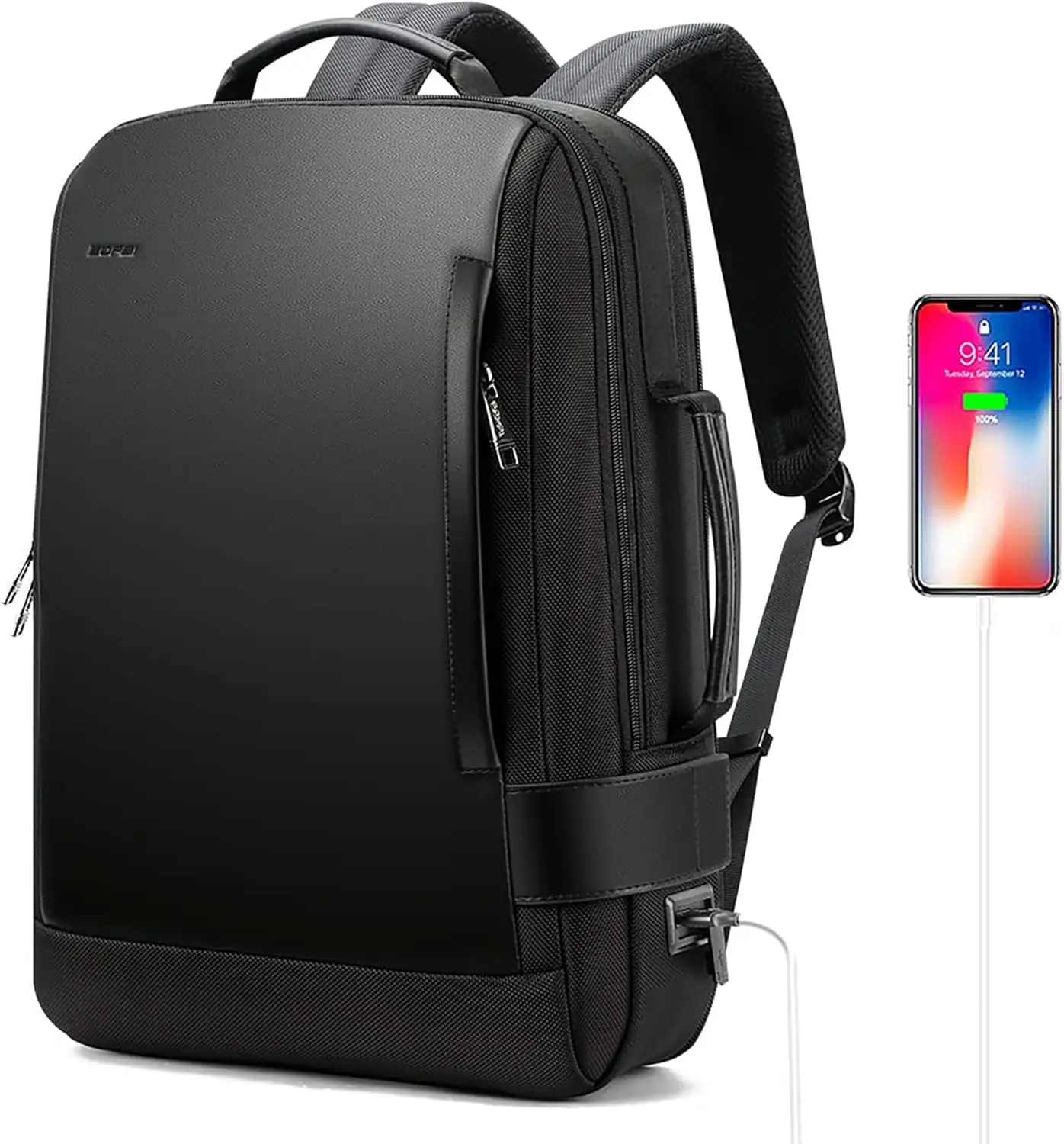 15.6 Inch Expandable Laptop Backpack with USB Charging, Anti-Theft Design, Waterproof for Men's Travel and Office Commute
15.6 Inch Expandable Laptop Backpack with USB Charging, Anti-Theft Design, Waterproof for Men's Travel and Office Commute