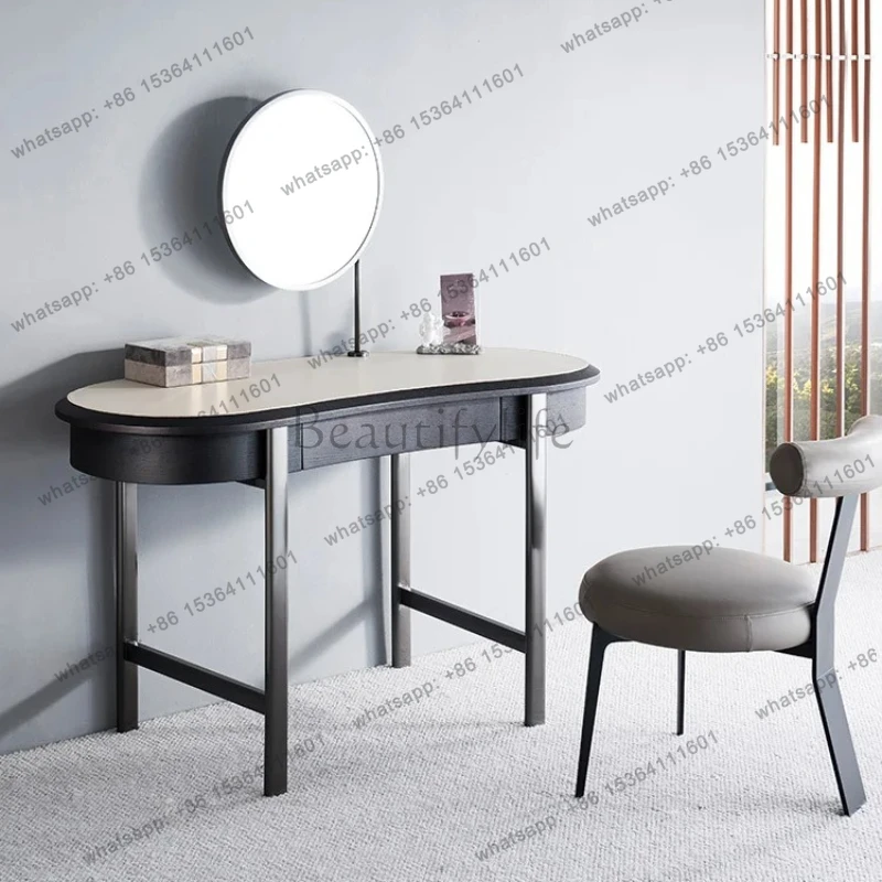 Italian light luxury bedroom marble dressing table, modern minimalist solid wood dressing table
Italian light luxury bedroom marble dressing table, modern minimalist solid wood dressing table