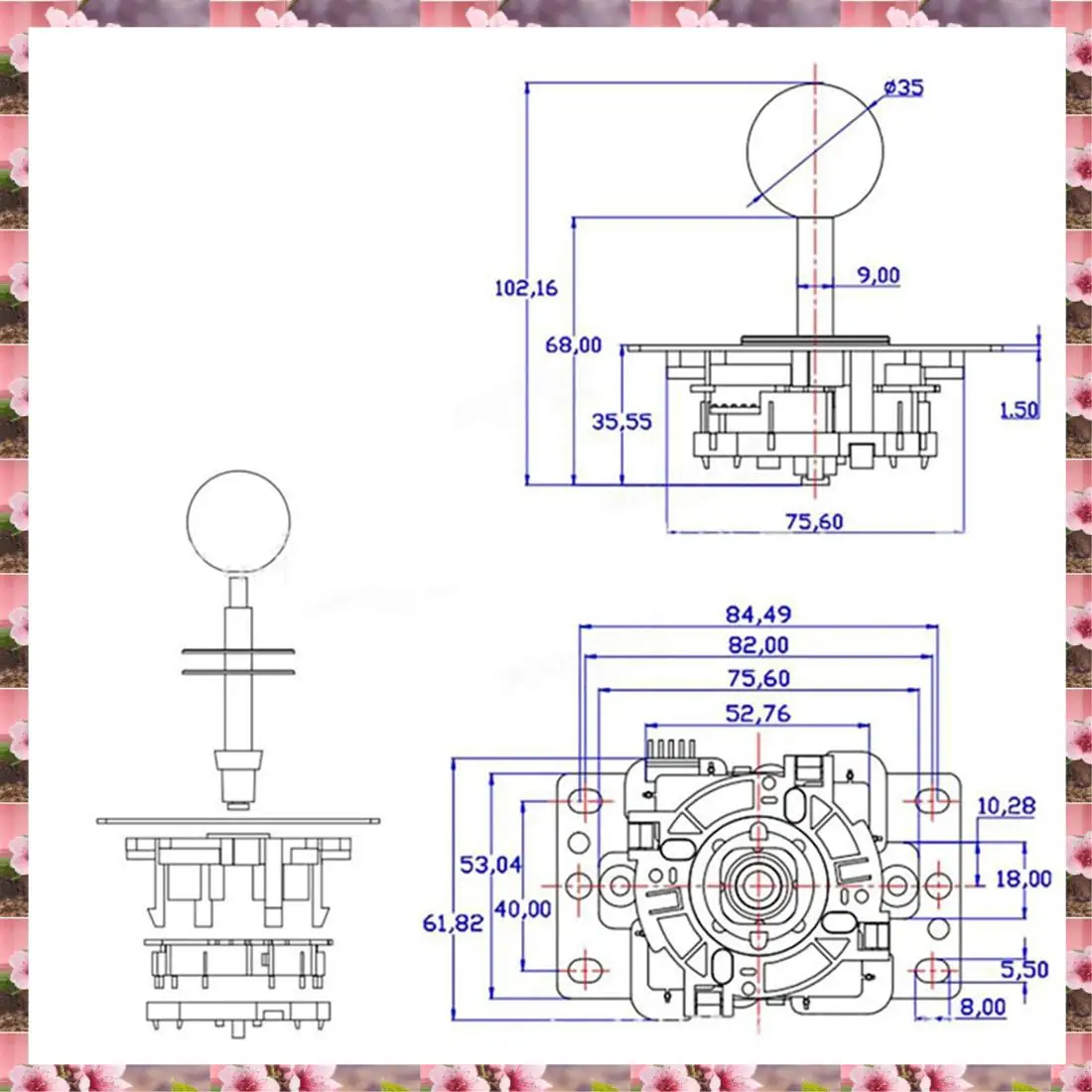 2025 Arcade Joystick Controller Joystick Joystick With Circuit Board 5P Pin Without Light Joystick Game Console Handle,Arcade Jo
2025 Arcade Joystick Controller Joystick Joystick With Circuit Board 5P Pin Without Light Joystick Game Console Handle,Arcade Jo