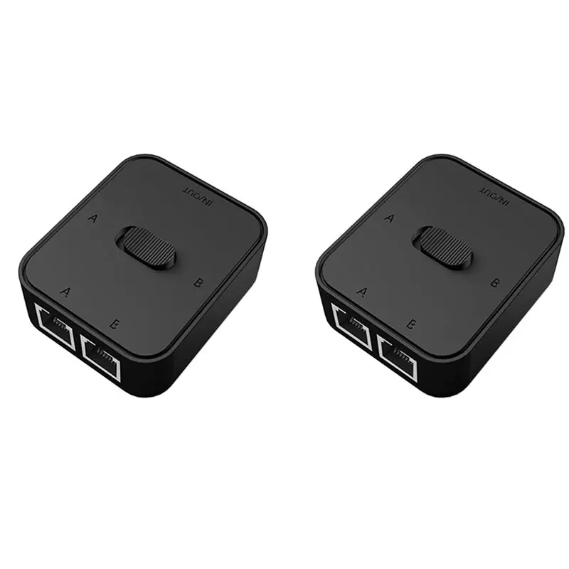 YSS-2X 2 Port Gigabit Network Switch RJ45 Switch Network Splitter Cable 2 Way External Network Switcher Splitter-White
YSS-2X 2 Port Gigabit Network Switch RJ45 Switch Network Splitter Cable 2 Way External Network Switcher Splitter-White