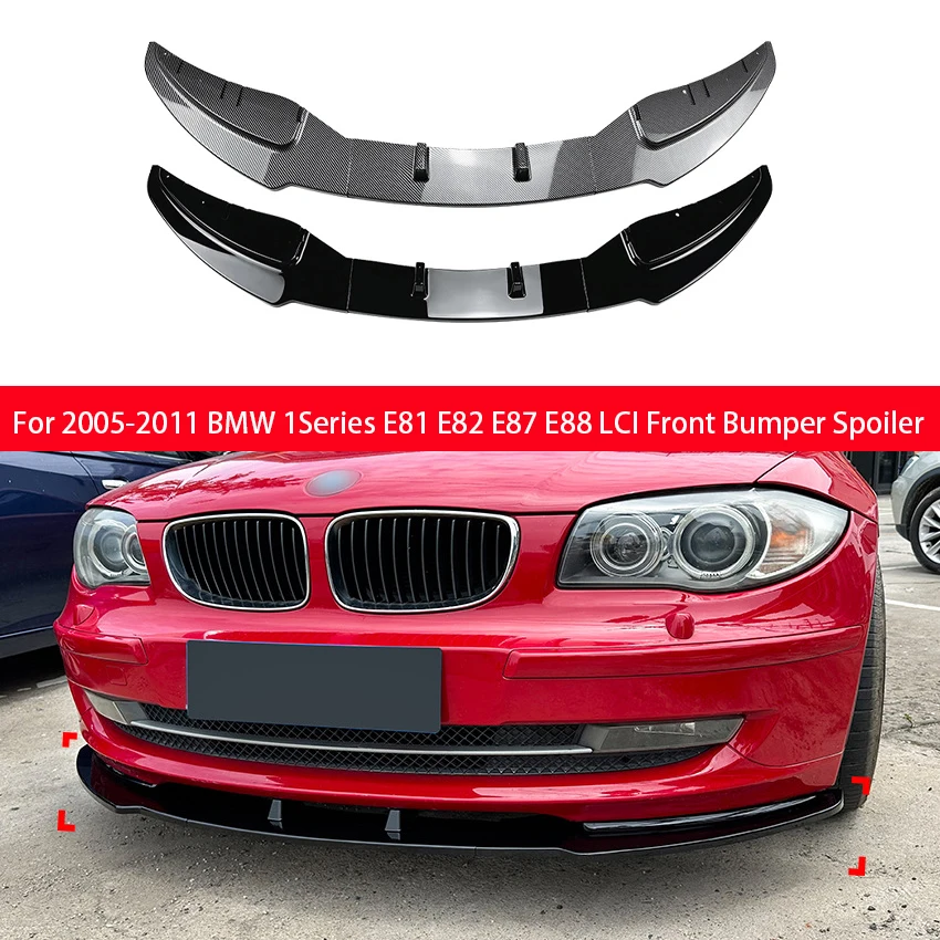 For BMW 1 Series E81 E82 E87 E88 LCI Model Car Front Bumper Lip Spoiler Spiltter Diffuser By ABS Body Kit 2005-2011
For BMW 1 Series E81 E82 E87 E88 LCI Model Car Front Bumper Lip Spoiler Spiltter Diffuser By ABS Body Kit 2005-2011