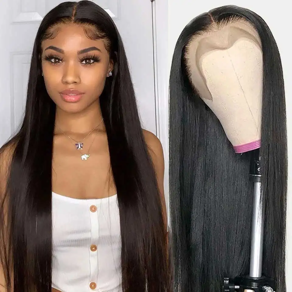 13x6 HD Lace Frontal Human Hair Wigs Straight Pre Plucked 13x4 Lace Front Wig Transparent Lace Front Human Hair Wig For Women
13x6 HD Lace Frontal Human Hair Wigs Straight Pre Plucked 13x4 Lace Front Wig Transparent Lace Front Human Hair Wig For Women