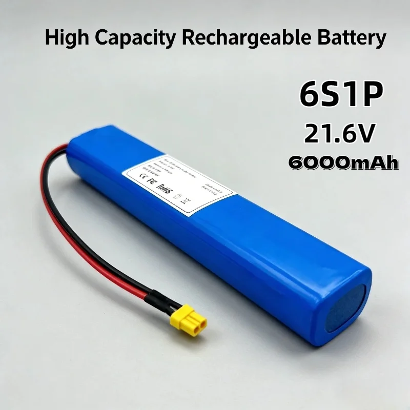 21.6V 5000mAh 6S1P Li-ion Battery Pack – High-Capacity Rechargeable for Power Tools & Garden Equipment Long Lasting Power
21.6V 5000mAh 6S1P Li-ion Battery Pack – High-Capacity Rechargeable for Power Tools & Garden Equipment Long Lasting Power