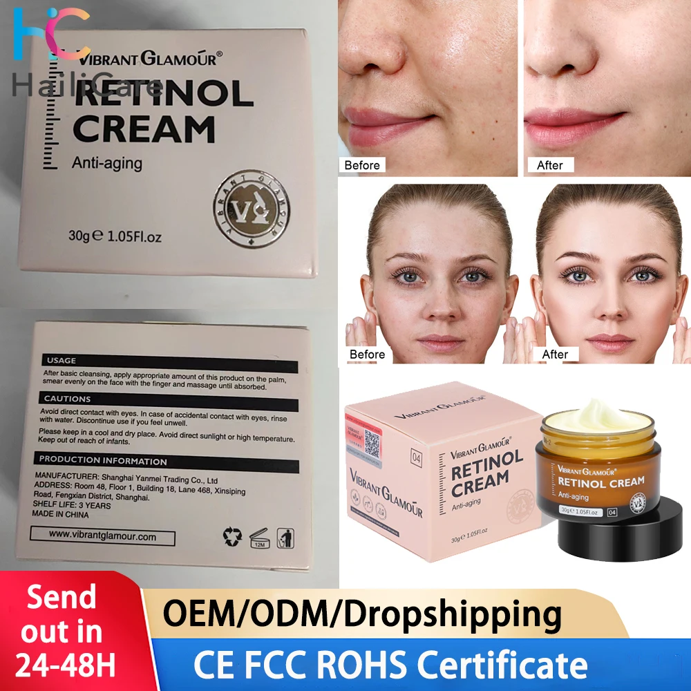 30g Retinol Facial Cream Firming Skin Fade Fine Lines and Dry Wrinkles Anti-aging Antioxidant Facial Serum Hydrate Moisturizing
30g Retinol Facial Cream Firming Skin Fade Fine Lines and Dry Wrinkles Anti-aging Antioxidant Facial Serum Hydrate Moisturizing