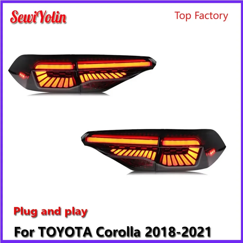 Car LED Tail Light Accessories For TOYOTA Corolla 2018-2021 Auto Rear Fog DRL Brake Turn Signal Lamp Plug And Play
Car LED Tail Light Accessories For TOYOTA Corolla 2018-2021 Auto Rear Fog DRL Brake Turn Signal Lamp Plug And Play