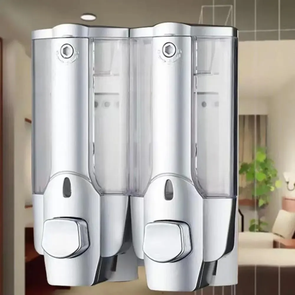 ABS Wall-mounted Liquid Dispenser Manual Operation Large Capacity Soap Dispenser 640ml Touchless Hand Sanitizer Dispenser Hotel
ABS Wall-mounted Liquid Dispenser Manual Operation Large Capacity Soap Dispenser 640ml Touchless Hand Sanitizer Dispenser Hotel