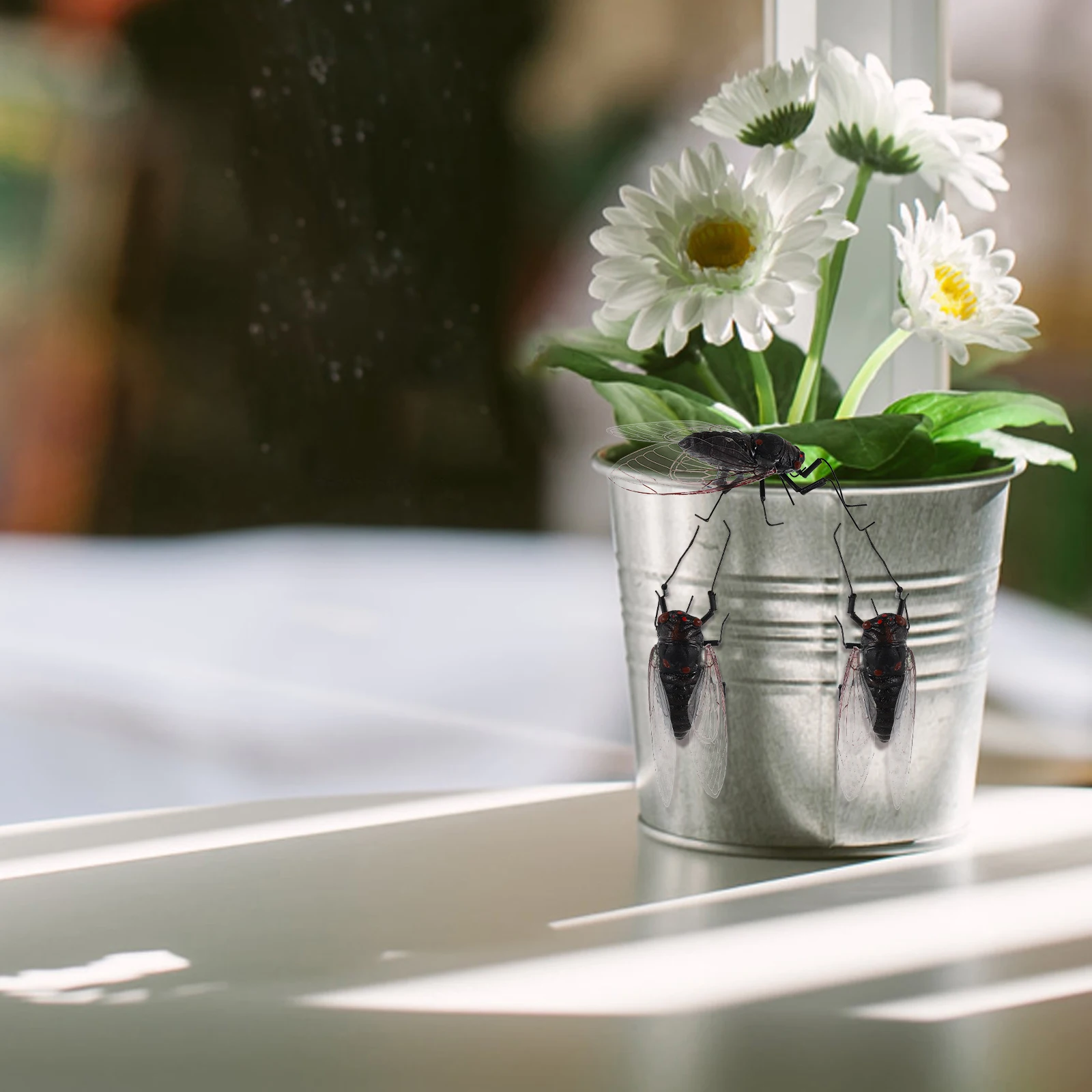 4pcs Mini Clay Cicada For Garden Decoration Outdoor Indoor Use Cute Landscape Dollhouse Accessories Farm Statues
4pcs Mini Clay Cicada For Garden Decoration Outdoor Indoor Use Cute Landscape Dollhouse Accessories Farm Statues