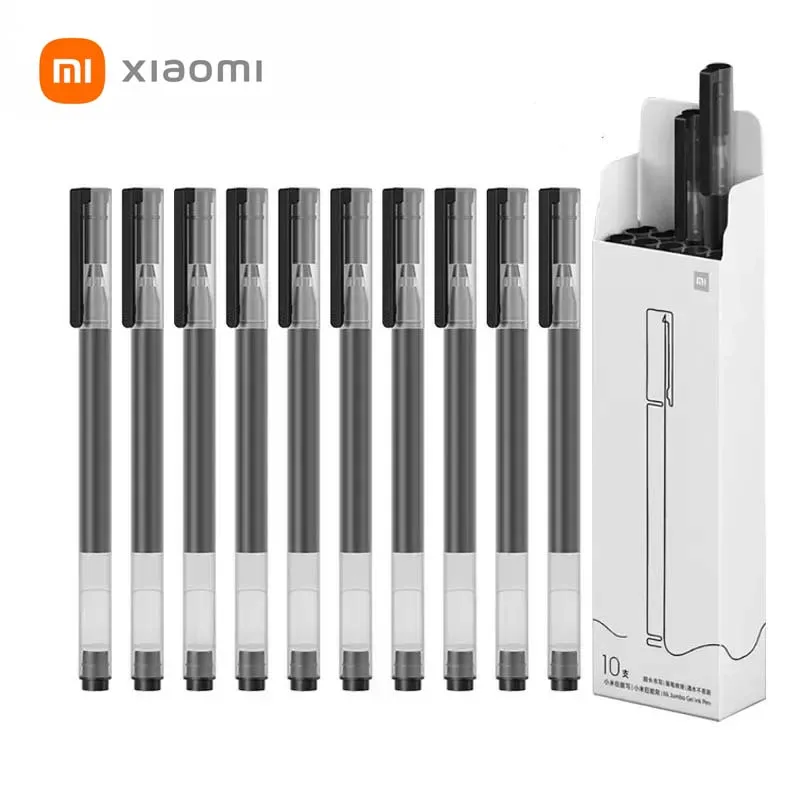 Xiaomi Super Durable Writing Sign Pen 0.5mm Gel pen Signing Pens Smooth Switzerland Refill Red Black Ink Pen Ballpoint Pen
Xiaomi Super Durable Writing Sign Pen 0.5mm Gel pen Signing Pens Smooth Switzerland Refill Red Black Ink Pen Ballpoint Pen