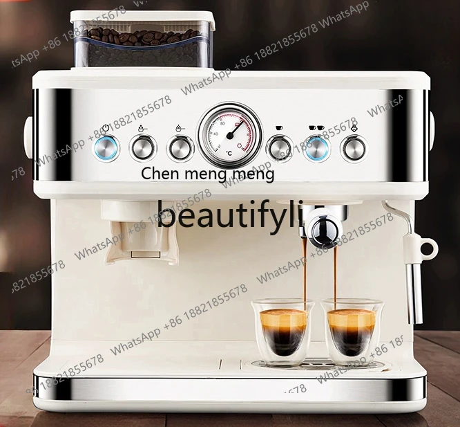 Z189 German Italian coffee machine small household belt grinding integrated semi-automatic
Z189 German Italian coffee machine small household belt grinding integrated semi-automatic