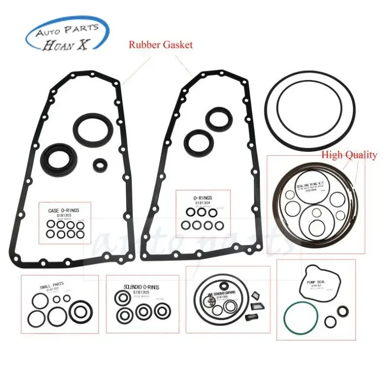 JF011E RE0F10A Automatic Transmission Overhaul Kit Seal Rings Gaskets Repair Kit For NISSAN MITSUBISHI Auto Parts K181900A
JF011E RE0F10A Automatic Transmission Overhaul Kit Seal Rings Gaskets Repair Kit For NISSAN MITSUBISHI Auto Parts K181900A