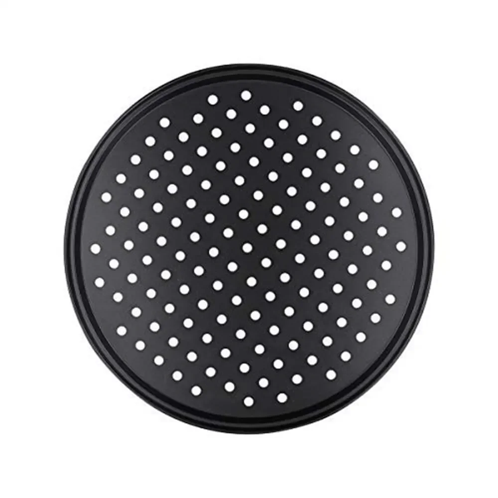 Carbon Steel Perforated Pizza Pan Non Stick Ro UndOven Tray With Holes Cooking Plate Dishes Holder Baking Tool Aluminium pan
Carbon Steel Perforated Pizza Pan Non Stick Ro UndOven Tray With Holes Cooking Plate Dishes Holder Baking Tool Aluminium pan