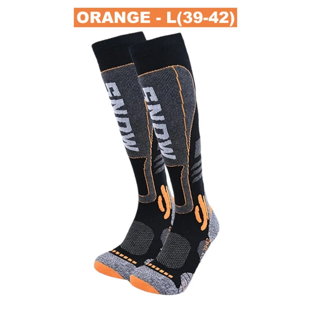 New Long Tube Ski Socks Thickened Warm Thermal Snowboard Socks Breathable Shock-absorbing Long Socks Unisex
New Long Tube Ski Socks Thickened Warm Thermal Snowboard Socks Breathable Shock-absorbing Long Socks Unisex