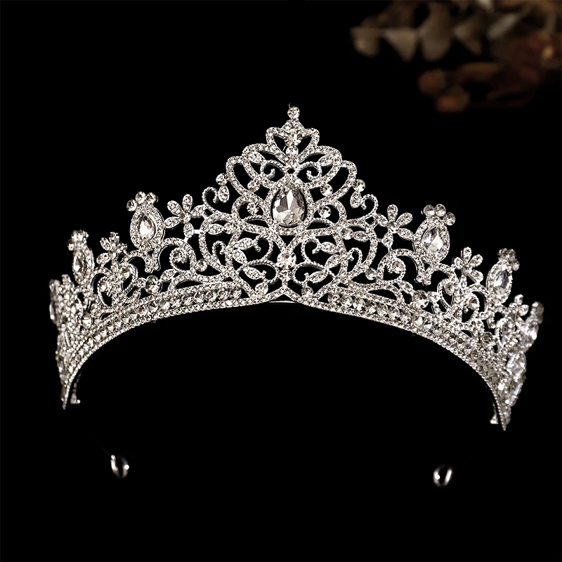 Luxury Baroque Royal Queen Bride Tiaras and Crowns for Girls Party Birthday Bridal Wedding Dress Crown Jewelry Accessories
Luxury Baroque Royal Queen Bride Tiaras and Crowns for Girls Party Birthday Bridal Wedding Dress Crown Jewelry Accessories