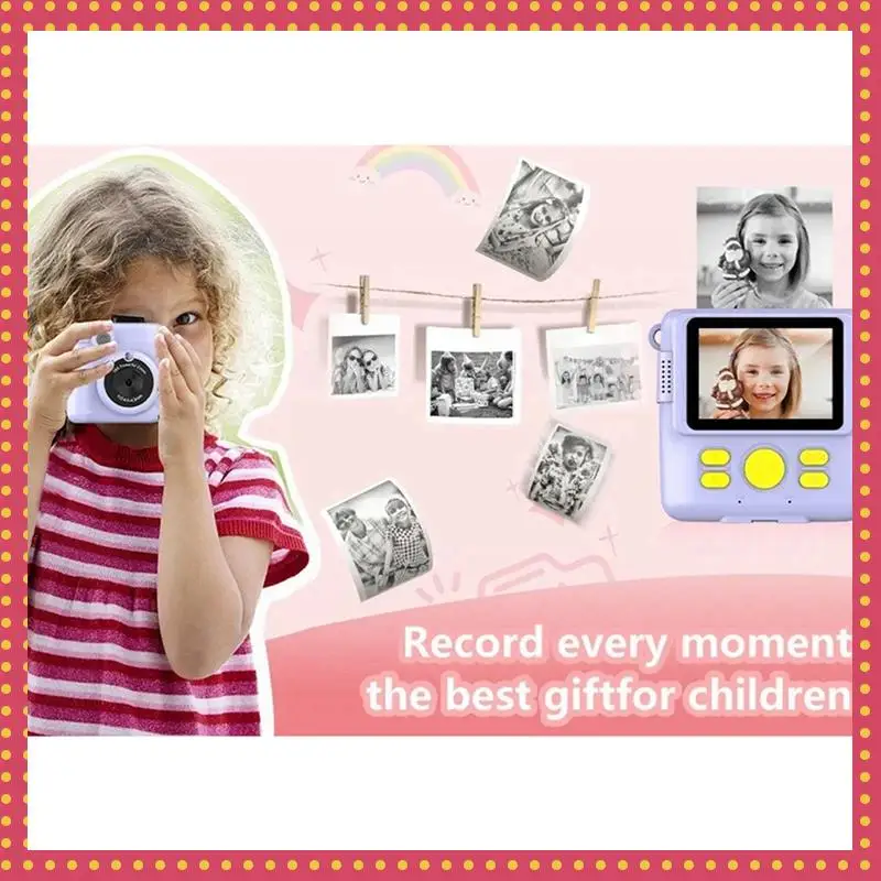 B74A Portable Thermal Printing Camera Mini Fashion Children's Gift Without 32G Memory Card For Instant Automatic Focusing
B74A Portable Thermal Printing Camera Mini Fashion Children's Gift Without 32G Memory Card For Instant Automatic Focusing