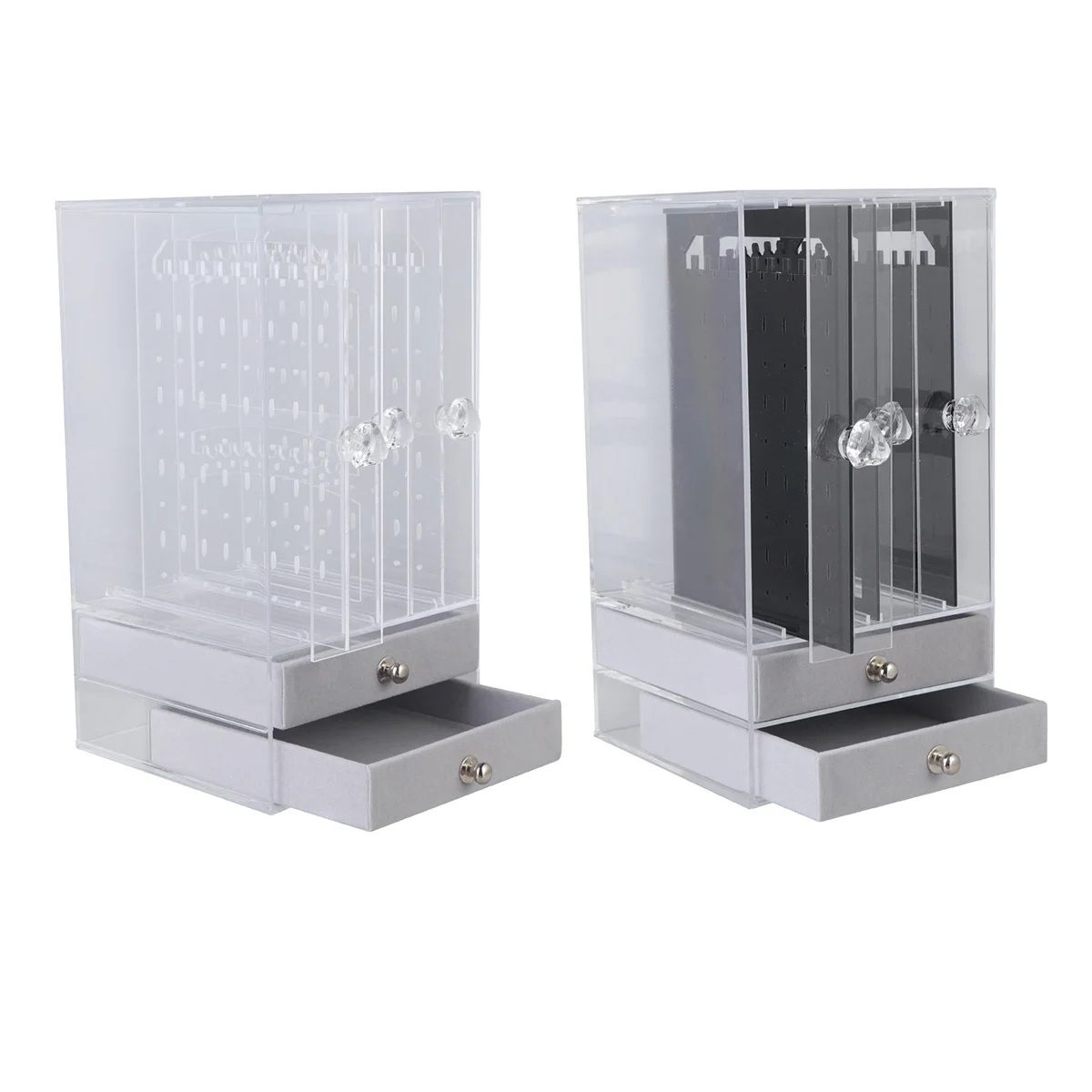 Jewelry Display Rack Storage Box Acrylic Earring Holder Container Transparent Showcase Home Decor Packaging Tools Practical Use
Jewelry Display Rack Storage Box Acrylic Earring Holder Container Transparent Showcase Home Decor Packaging Tools Practical Use
