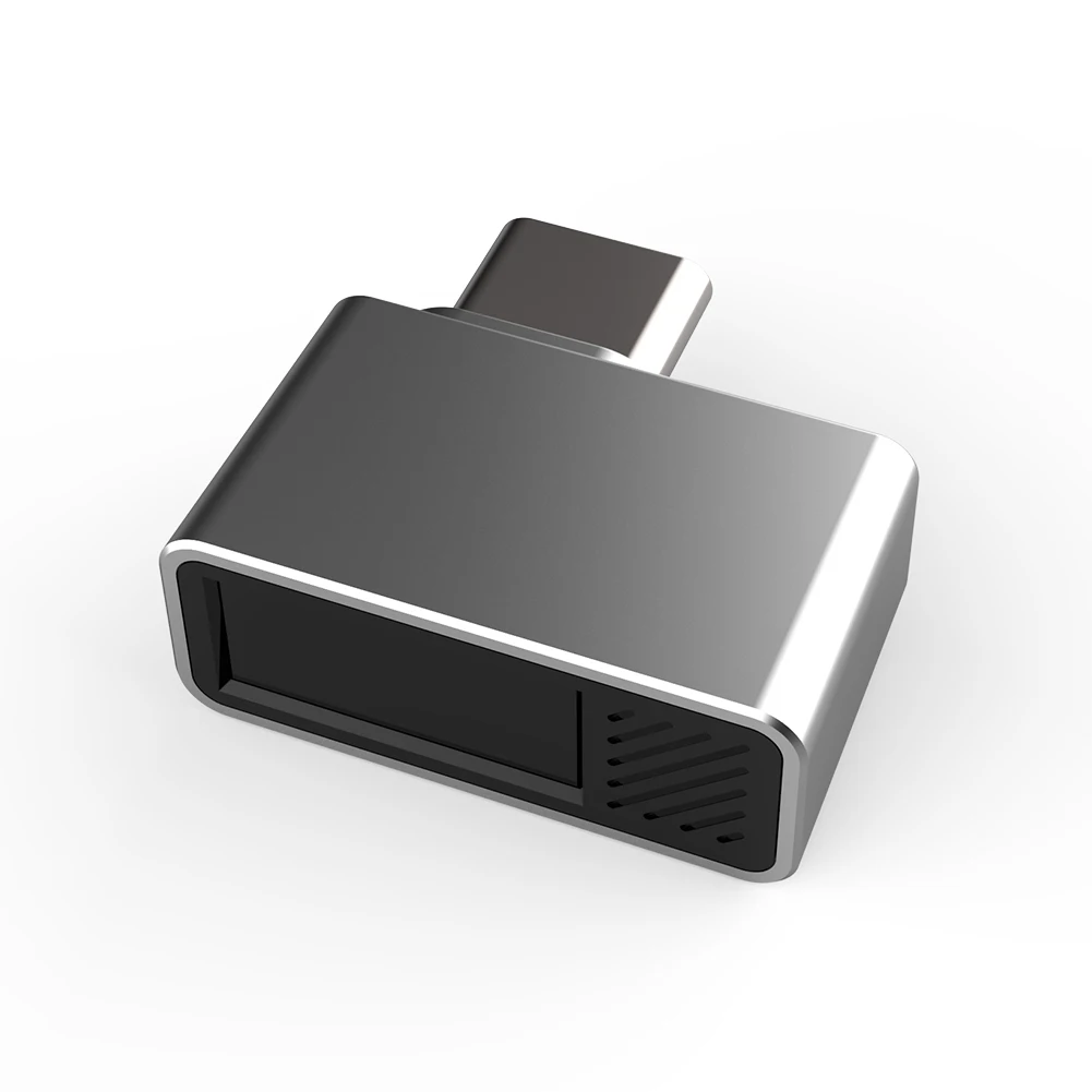 Type-C Biometric Scanner Password-Free Zinc Alloy Mini USB Fingerprint Reader Portable Biometrics Security Key for Windows Hello
Type-C Biometric Scanner Password-Free Zinc Alloy Mini USB Fingerprint Reader Portable Biometrics Security Key for Windows Hello