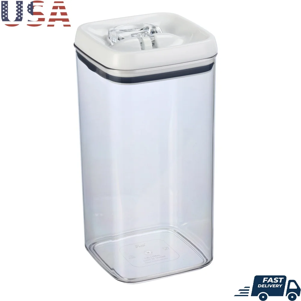 Герметичный 19-чашковый контейнер для хранения продуктов питания, прозрачная пластиковая квадратная канистра, раскладной кухонный органайзер, не содержит BPA
Герметичный 19-чашковый контейнер для хранения продуктов питания, прозрачная пластиковая квадратная канистра, раскладной кухонный органайзер, не содержит BPA