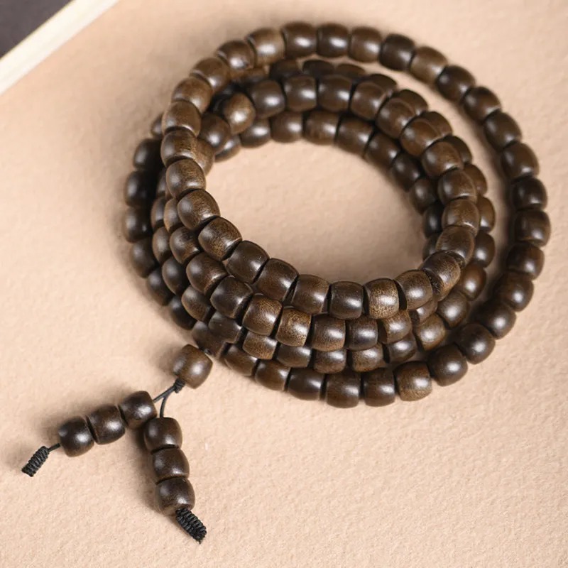 Indonesian Green Qi Nan Straight Cut Beads 108 Mala Prayer Bracelet Unisex Hand Jewelry Beaded Strand Gifts
Indonesian Green Qi Nan Straight Cut Beads 108 Mala Prayer Bracelet Unisex Hand Jewelry Beaded Strand Gifts