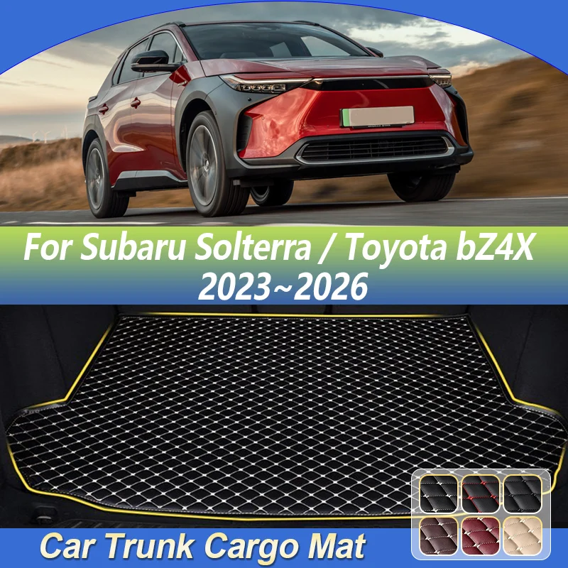 Для Subaru Solterra Toyota bZ4X 2023 2024 2025 2026: Коврик в багажник автомобиля, защитный от грязи, для хранения грузов, подкладка, ковровое покрытие, аксессуары
Для Subaru Solterra Toyota bZ4X 2023 2024 2025 2026: Коврик в багажник автомобиля, защитный от грязи, для хранения грузов, подкладка, ковровое покрытие, аксессуары