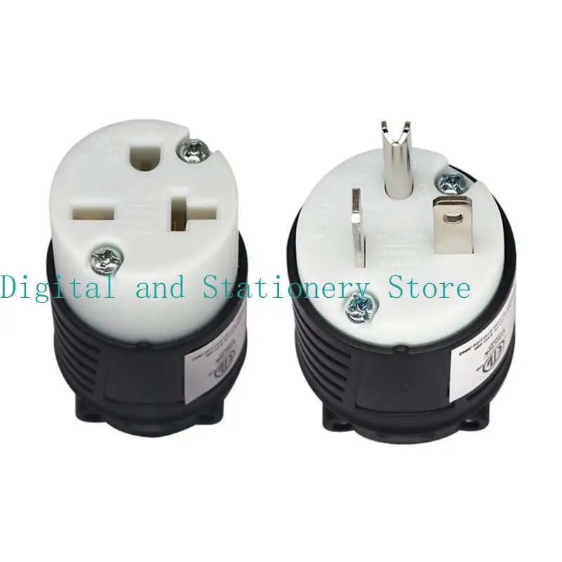 Y1UB NEMA 6-20P Male Plug/NEMA 6-20R Female Socket Base Removable Assembly Power Plug Ensures Long Time Performances
Y1UB NEMA 6-20P Male Plug/NEMA 6-20R Female Socket Base Removable Assembly Power Plug Ensures Long Time Performances