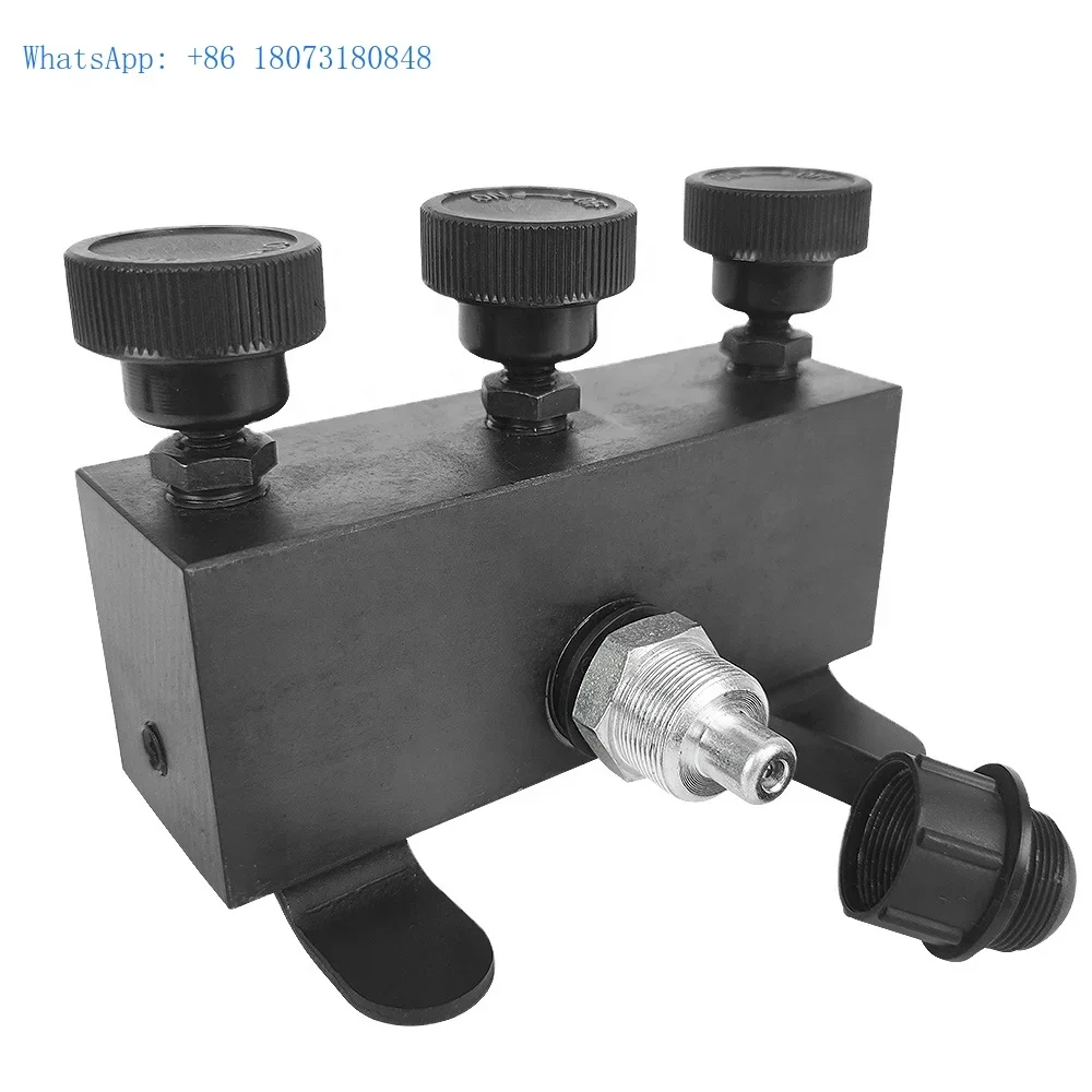 Three Way Manifold Valve ZG 3/8 Male Coupler distributor valve
Three Way Manifold Valve ZG 3/8 Male Coupler distributor valve