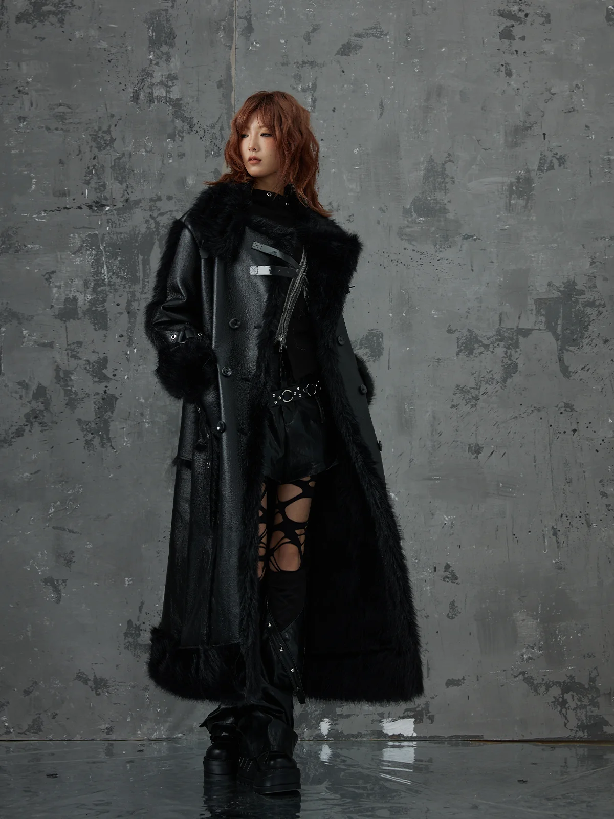 Post Apocalyptic Garden Dark Punk Heavyweight Long Thick Eco-Friendly Fur Leather Integrated Coat Jacket Youth Unisex Winter ...
Post Apocalyptic Garden Dark Punk Heavyweight Long Thick Eco-Friendly Fur Leather Integrated Coat Jacket Youth Unisex Winter ...