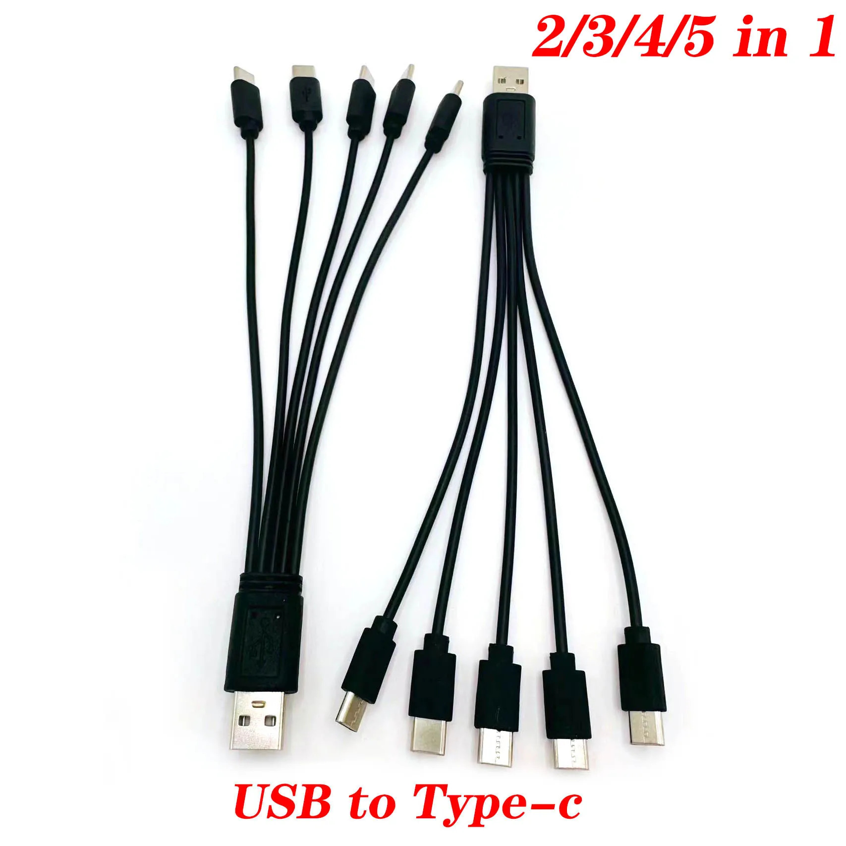 5 IN 1 USB C Cable 0.2M 2A USB to Type-C Charging Port For Type-C Mobile Phone Charging Cable Universal multi-function
5 IN 1 USB C Cable 0.2M 2A USB to Type-C Charging Port For Type-C Mobile Phone Charging Cable Universal multi-function