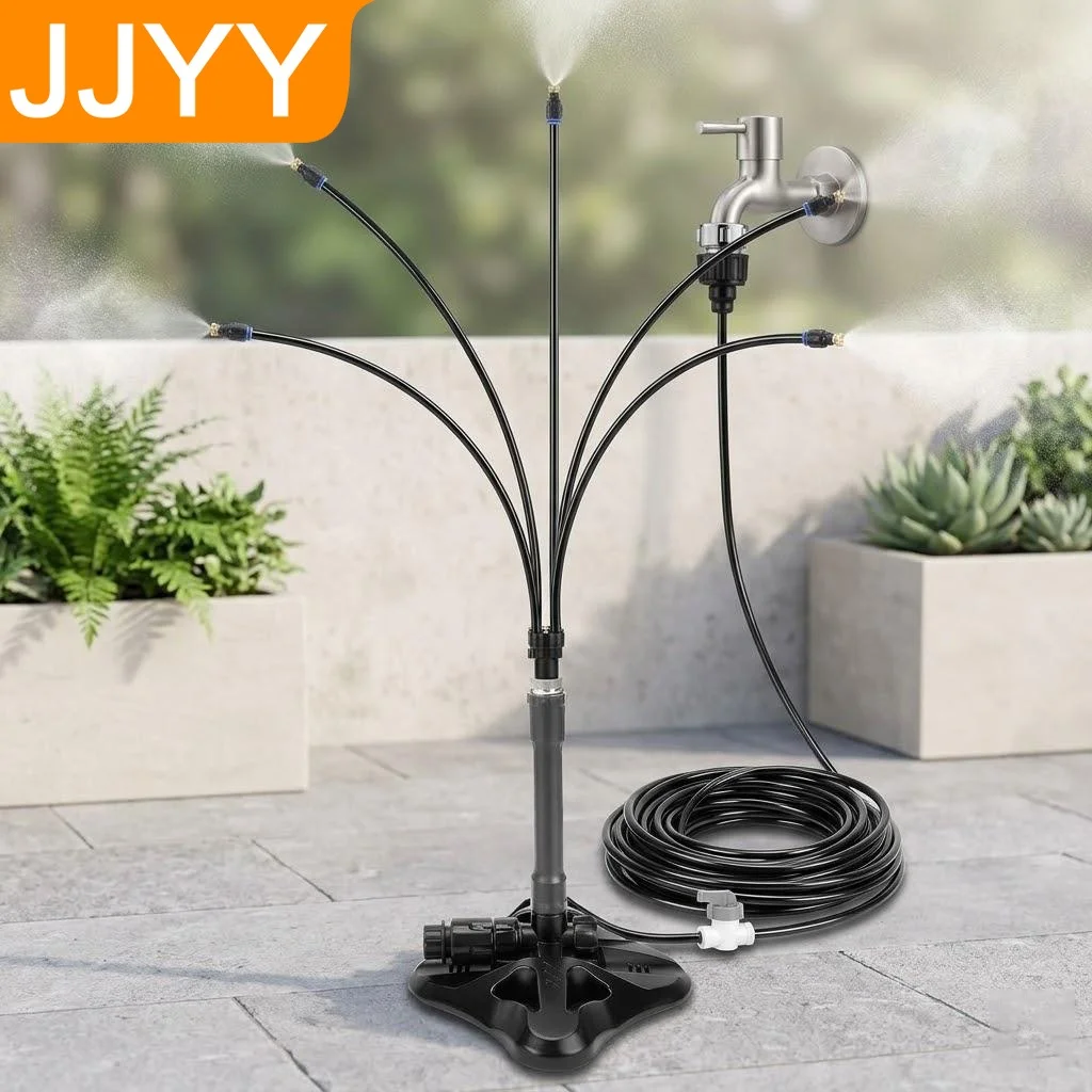 26.24ft Portable Misting System Outdoor Patio Cooling Mist Garden Pool Water Game Pet Cooling No Electricity Standing Spray Kit
26.24ft Portable Misting System Outdoor Patio Cooling Mist Garden Pool Water Game Pet Cooling No Electricity Standing Spray Kit