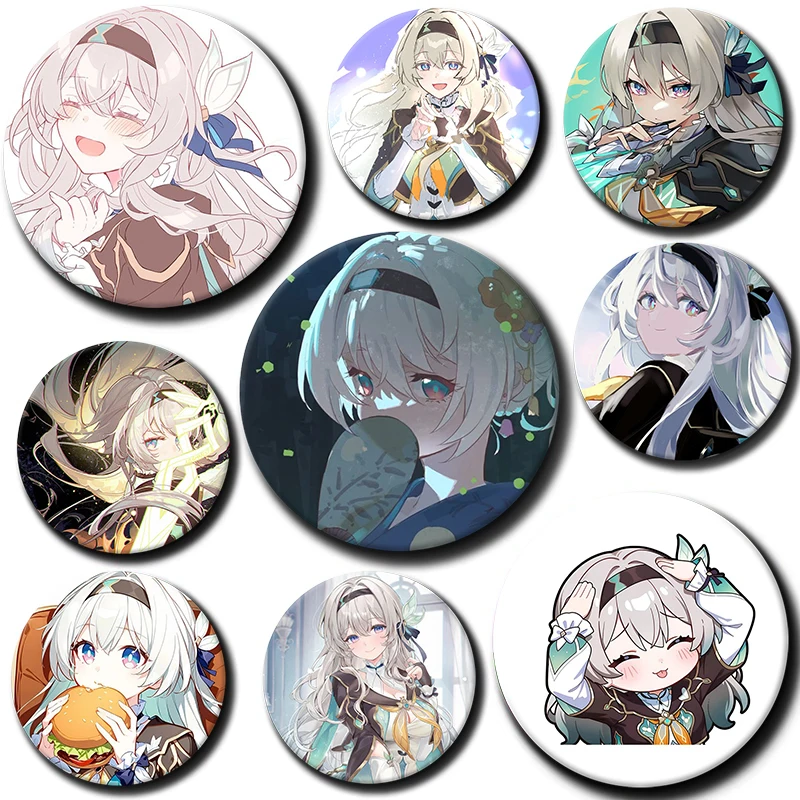 58mm Cartoon Character Firefly Soft Button Pin Badge Anime Firefly Brooch Creative Badge for Backpack Clothes Decoration Gift
58mm Cartoon Character Firefly Soft Button Pin Badge Anime Firefly Brooch Creative Badge for Backpack Clothes Decoration Gift