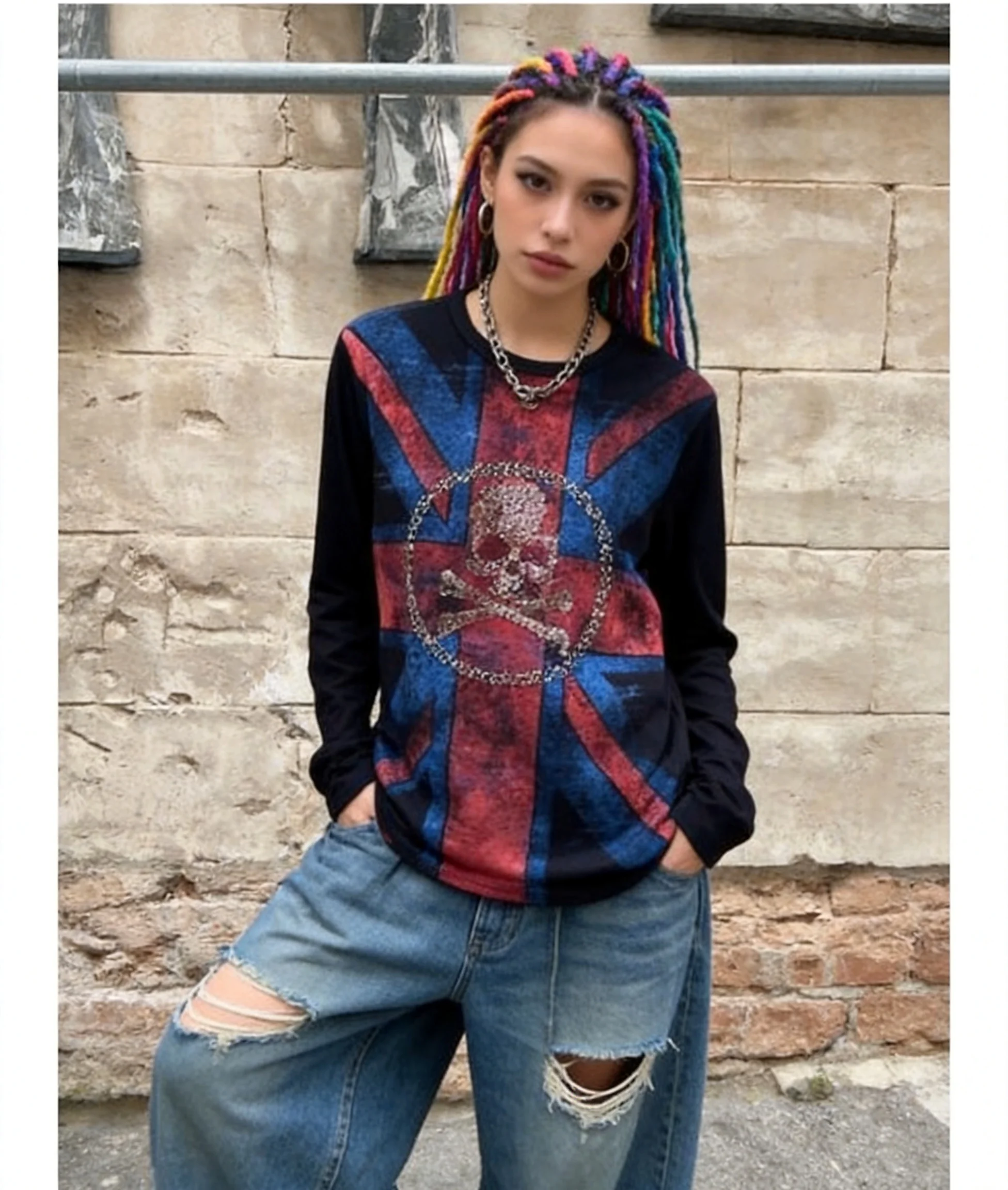 Harajuku Classic Aesthetic Graphic T Shirts Loose Long-Sleeved Casual Couples Kawaii Vintage Y2k Trend Cotton T Shirt Streetwear
Harajuku Classic Aesthetic Graphic T Shirts Loose Long-Sleeved Casual Couples Kawaii Vintage Y2k Trend Cotton T Shirt Streetwear