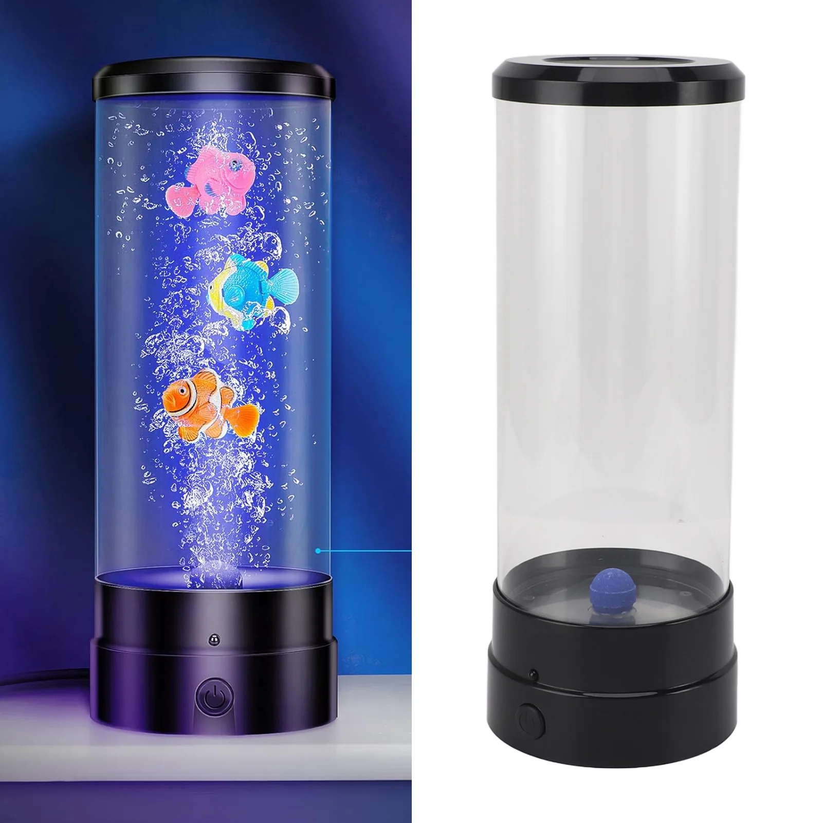 ZK30 LED Bubble Fish Table Lamp RGB Color Changing Simulated Fish Aquarium Decorative Night Light with Remote Control for Kids
ZK30 LED Bubble Fish Table Lamp RGB Color Changing Simulated Fish Aquarium Decorative Night Light with Remote Control for Kids