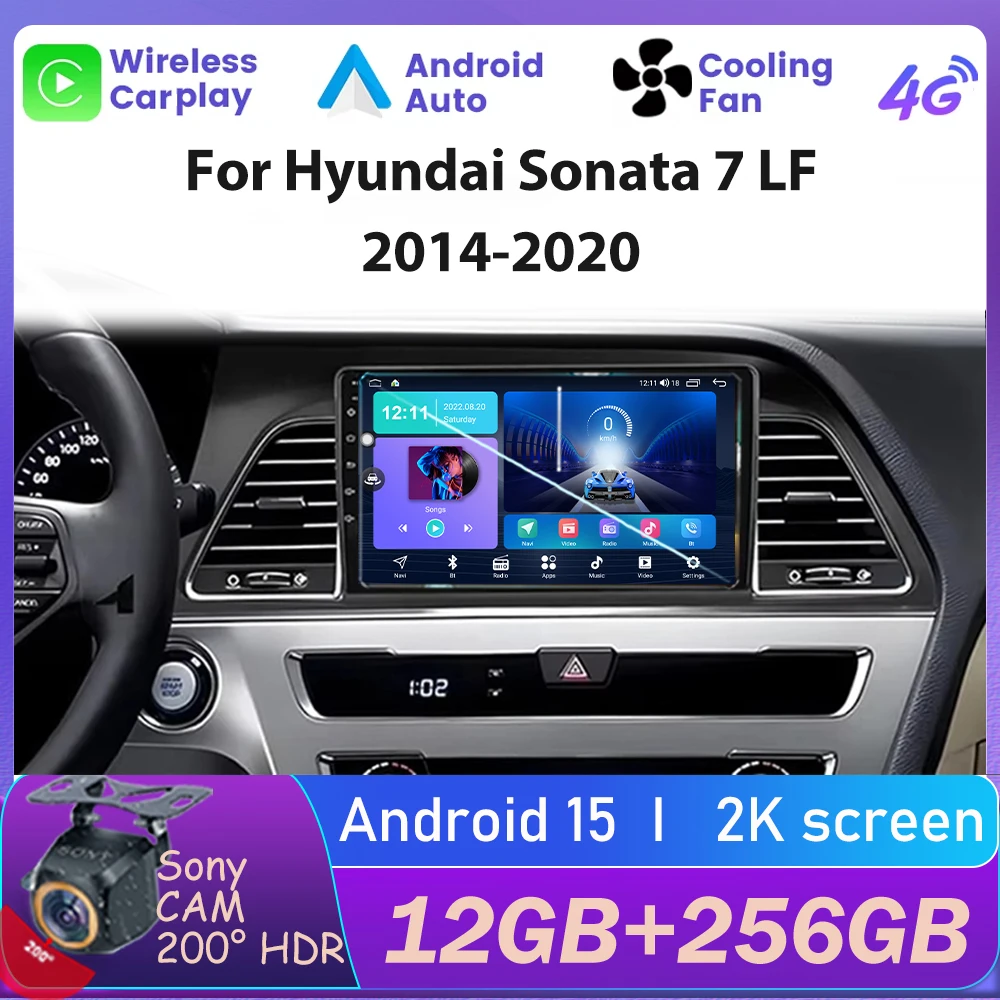 Radio For Hyundai Sonata 7 LF 2014-2024 Carplay Android 15 Auto Head Unit Car Stereo Multimedia Player DSP QLED Screen No 2Din
Radio For Hyundai Sonata 7 LF 2014-2024 Carplay Android 15 Auto Head Unit Car Stereo Multimedia Player DSP QLED Screen No 2Din