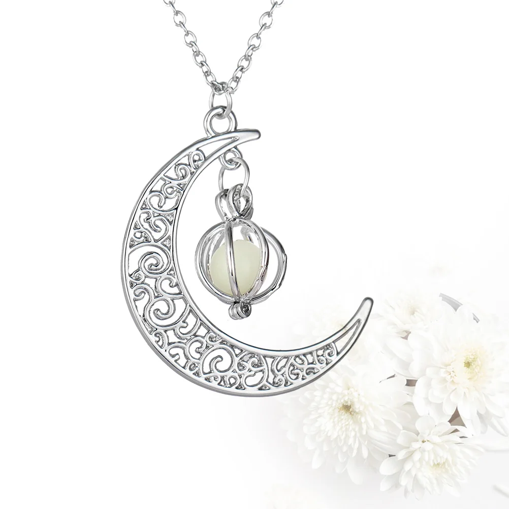 4Pcs Luminous Moon Pendant Necklace Stylish Durable Alloy Charm for Women Girls Wedding Birthday Gifts Luminous Necklace
4Pcs Luminous Moon Pendant Necklace Stylish Durable Alloy Charm for Women Girls Wedding Birthday Gifts Luminous Necklace