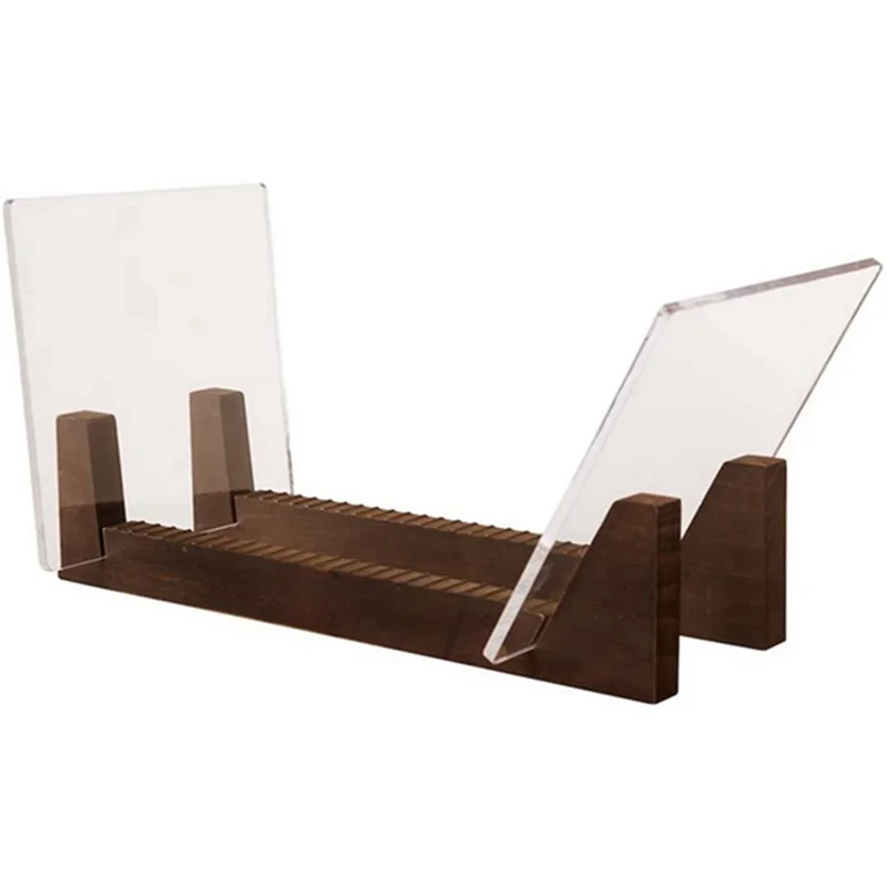 Vinyl Record Storage Holder Large Capacity Acrylic Ends Display Stand Wooden LP Vinyl Album Desktop
Vinyl Record Storage Holder Large Capacity Acrylic Ends Display Stand Wooden LP Vinyl Album Desktop