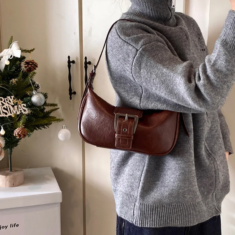 Small PU Leather Underarm Bags Lady Hobo Shoulder Bag For Women 2024 Winter New Trends Females Crossbody Bag Handbags And Purse
Small PU Leather Underarm Bags Lady Hobo Shoulder Bag For Women 2024 Winter New Trends Females Crossbody Bag Handbags And Purse