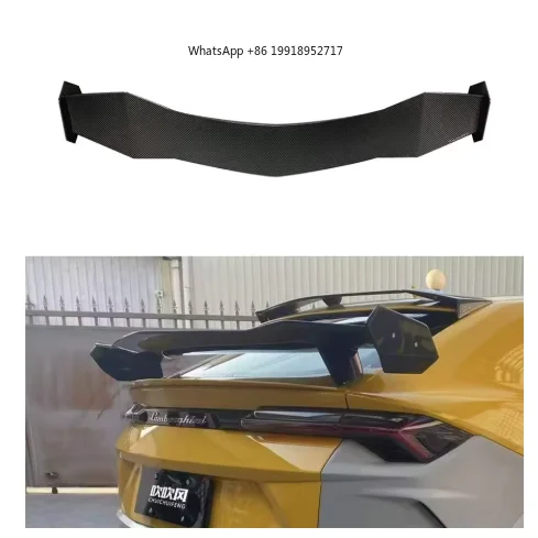 High Quality M Style Real Carbon Fiber Car Body Kit GT Rear Roof Spoiler Wing for Urus JJ118
High Quality M Style Real Carbon Fiber Car Body Kit GT Rear Roof Spoiler Wing for Urus JJ118